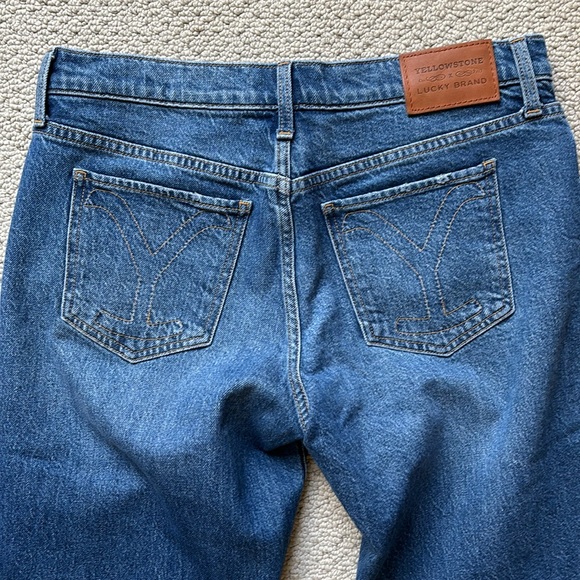 Lucky Brand Limited Edition Yellowstone Embroidered Jeans, 8/29R, New No Tag! 🤠 - Picture 12 of 12